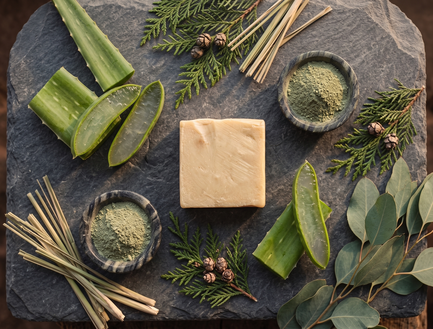 Hello Aloe - Men's Natural Soap Bar