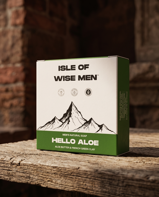 Hello Aloe - Men's Natural Soap Bar